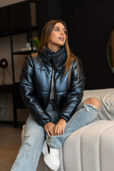 Chaqueta Regina Metalizada